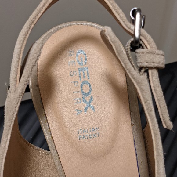 Geox Block Heel Peeptop Booties - Picture 14 of 15